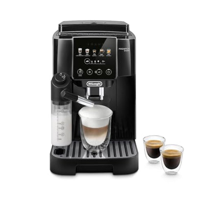 De'Longhi Magnifica Start Kaffeevollautomat, LatteCrema-Milchsystem, Espresso, Cappuccino, Soft-Touch, Schwarz