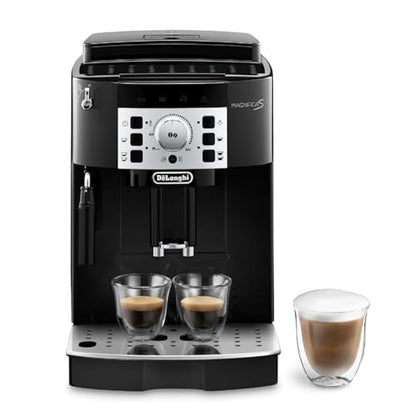 De'Longhi Magnifica Start Kaffeevollautomat, LatteCrema-Milchsystem, Espresso, Cappuccino, Soft-Touch, Schwarz