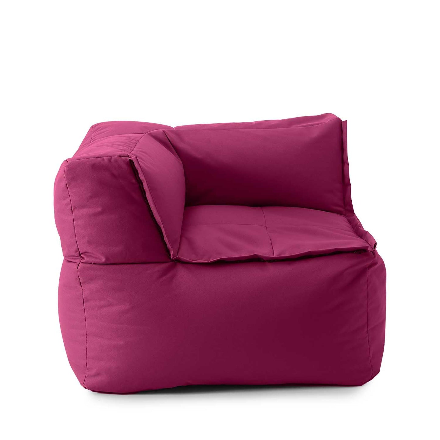 Lumaland Modulares Cord Sitzsack Sofa Set – Bean Bag Module mit EPS-Füllung, Weich, Indoor, Modern