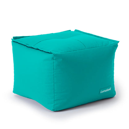 Lumaland Modulares Cord Sitzsack Sofa Set – Bean Bag Module mit EPS-Füllung, Weich, Indoor, Modern