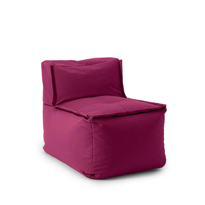Lumaland Modulares Cord Sitzsack Sofa Set – Bean Bag Module mit EPS-Füllung, Weich, Indoor, Modern