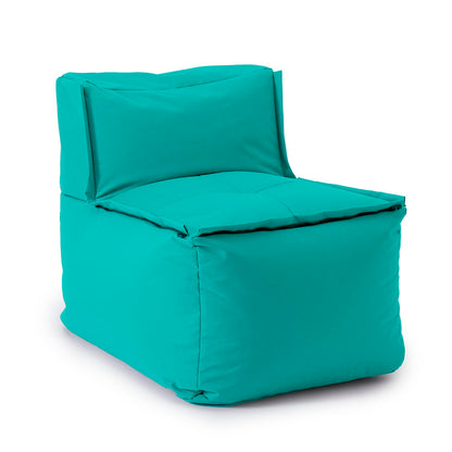 Lumaland Modulares Cord Sitzsack Sofa Set – Bean Bag Module mit EPS-Füllung, Weich, Indoor, Modern