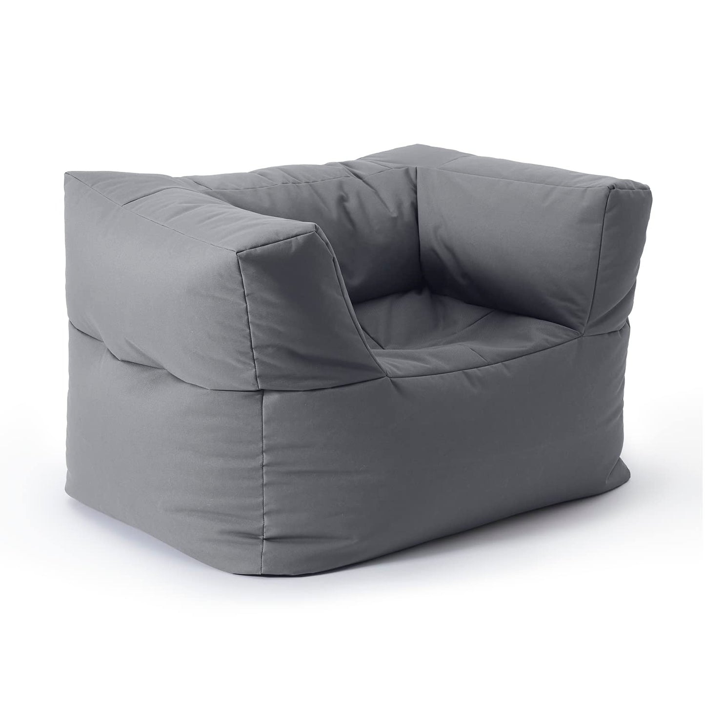 Lumaland Modulares Cord Sitzsack Sofa Set – Bean Bag Module mit EPS-Füllung, Weich, Indoor, Modern