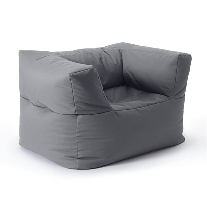 Lumaland Modulares Cord Sitzsack Sofa Set – Bean Bag Module mit EPS-Füllung, Weich, Indoor, Modern