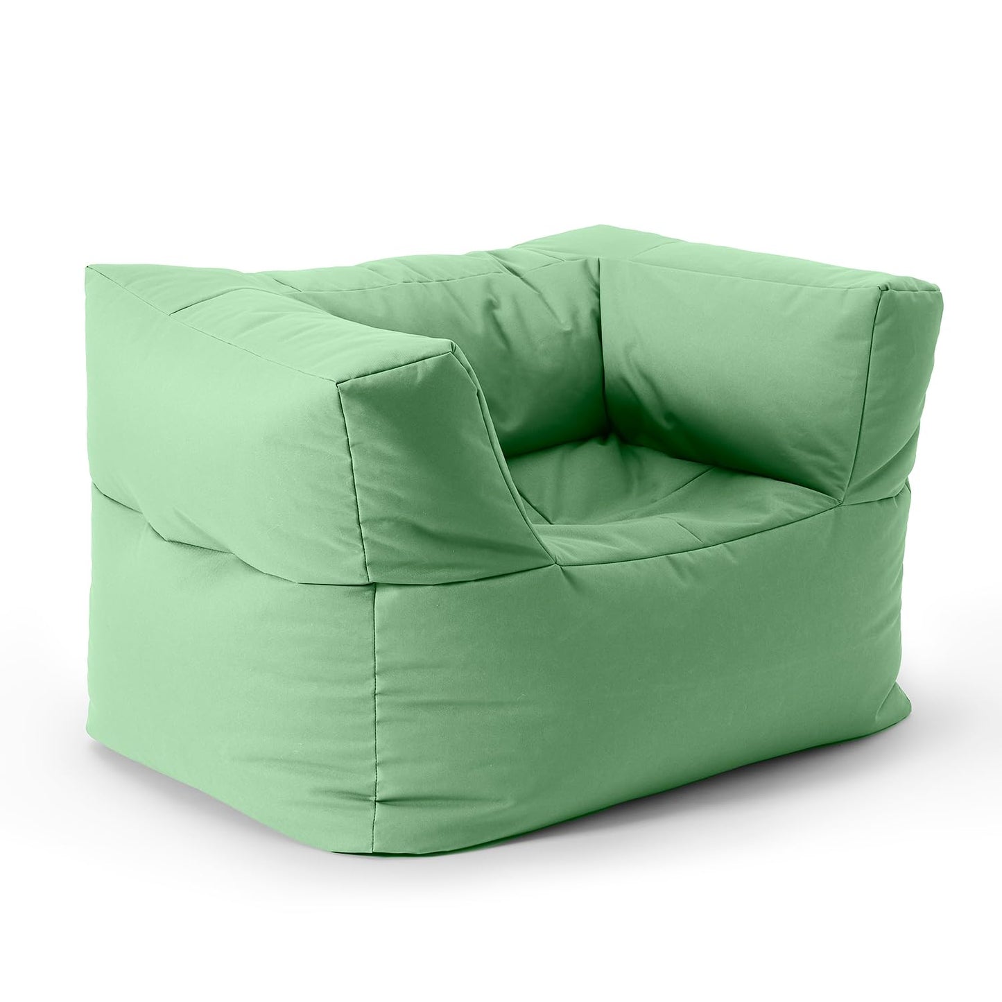 Lumaland Modulares Cord Sitzsack Sofa Set – Bean Bag Module mit EPS-Füllung, Weich, Indoor, Modern