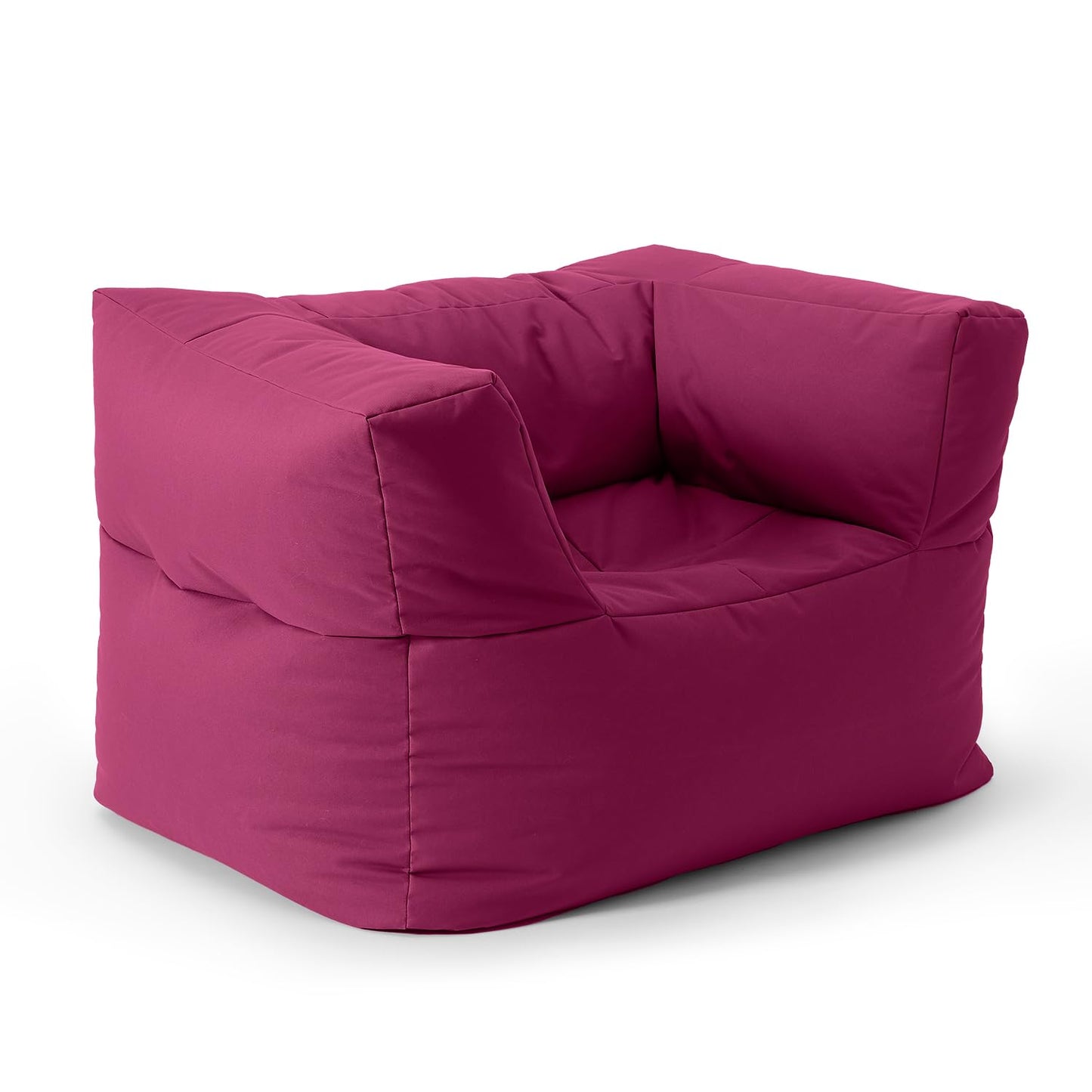 Lumaland Modulares Cord Sitzsack Sofa Set – Bean Bag Module mit EPS-Füllung, Weich, Indoor, Modern