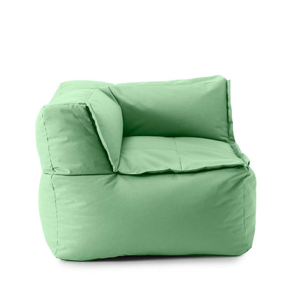 Lumaland Modulares Cord Sitzsack Sofa Set – Bean Bag Module mit EPS-Füllung, Weich, Indoor, Modern