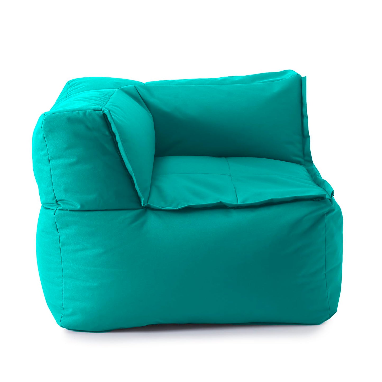 Lumaland Modulares Cord Sitzsack Sofa Set – Bean Bag Module mit EPS-Füllung, Weich, Indoor, Modern