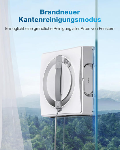 ECOVACS WINBOT W2 Intelligenter Fensterputzroboter mit Dreifachdüsen & 10-Stufen-Schutz